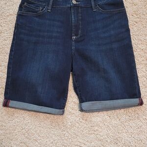 Lee Navy Denim Shorts